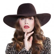 Wide-brimmed hat "Megan"