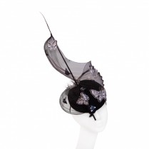 Pill-box hat "Butterflies"