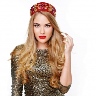 Kokoshnik "Red Maiden"