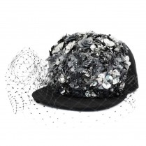 Cap "R'n'B" with a veil