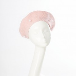 Beret with a veil Beret with a veil
