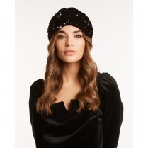 Turban with sequins