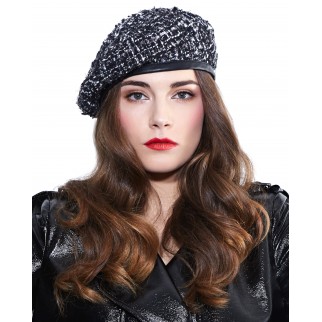 Beret made of fabric