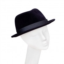 Men's felt velor hat