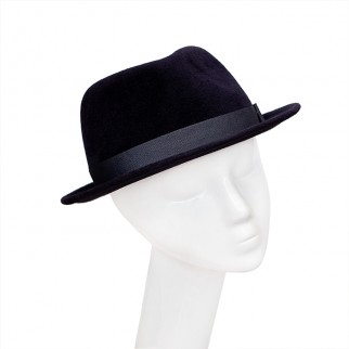 Men's felt velor hat
