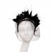 Feather headband "Black Swan"