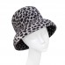 Hat "World of cinema" in animal print