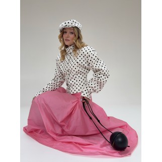 Polka dot cap LILIA FISHER X LENA PAVLOVA