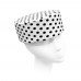Around Polka dot pillbox