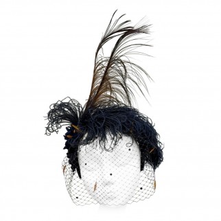 "Vintage" Feather Headband