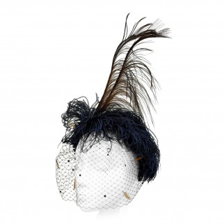 "Vintage" Feather Headband