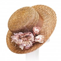 Felicia straw boater