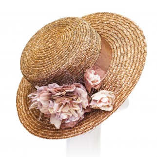 Felicia straw boater