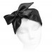 Satin headband with bow