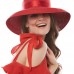 Wide-brimmed straw hat Julie