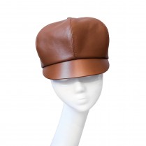 Leather kepi