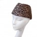 Cap in leopard print
