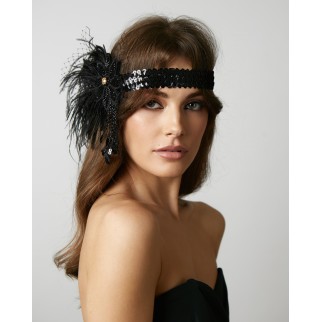 Gatsby-style headband