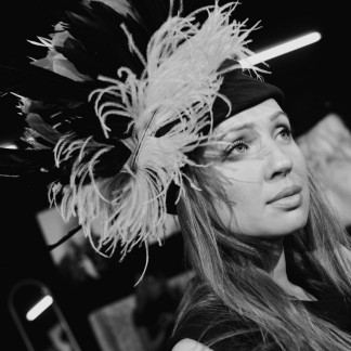 Presentation of the Mystery of the Hats collection at Mercedes-Benz Russia Fashion Week