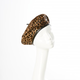 Leopard beret