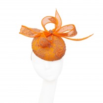 Pill-box hat "Sunny roses"