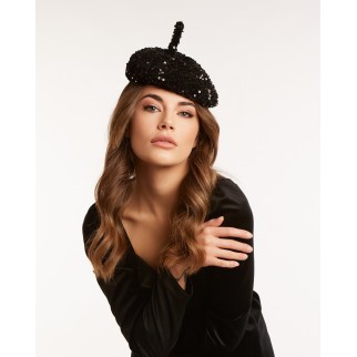 Beret with sequins "Ameli" Beret with sequins "Ameli"