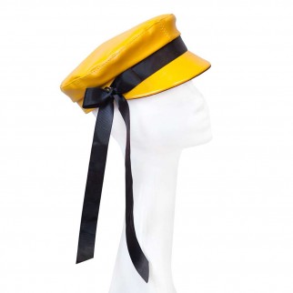 Leather cap Leather cap
