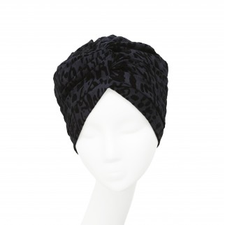Turban in leo print