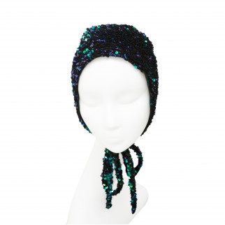 Cap with sequins Cap with sequins