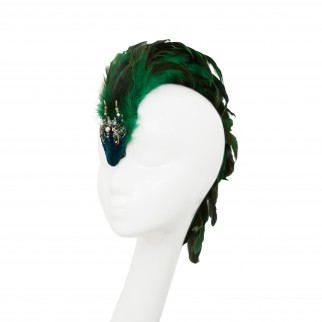 Feather headband "Dragon"