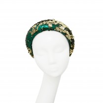 Two-tone sequin headband