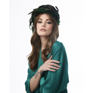 Feather headband "Dragon"