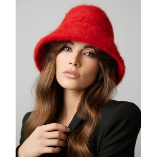Angora wool panama hat