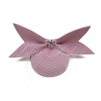 Tablet with a veil and handmade decor "Nicole"