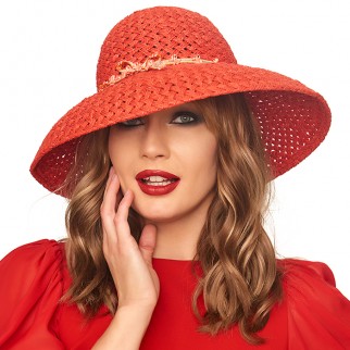 Straw hat "Audrey"