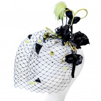 Headband "Roses and beetles"