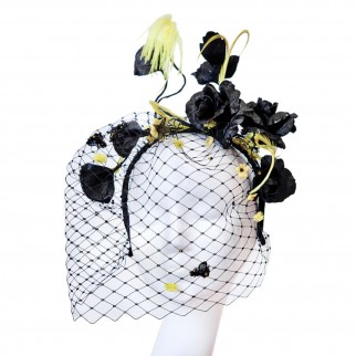 Headband "Roses and beetles" Headband "Roses and beetles"