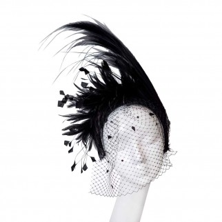 Headband feather "Yvonne"